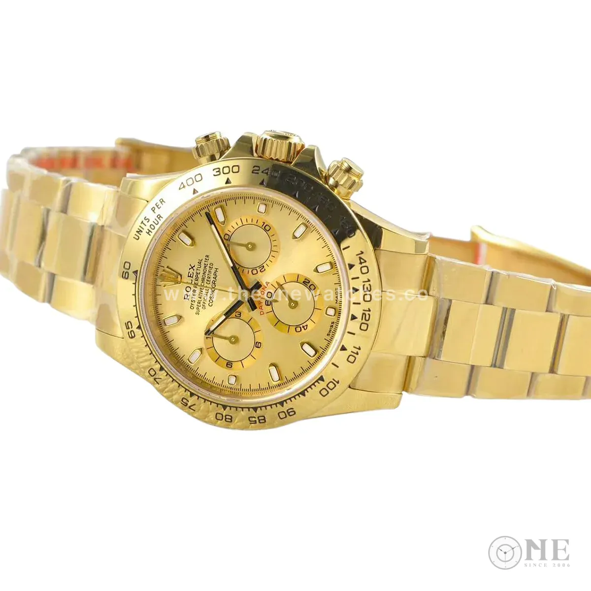 Daytona 116508 cadran or en or jaune – Image 3