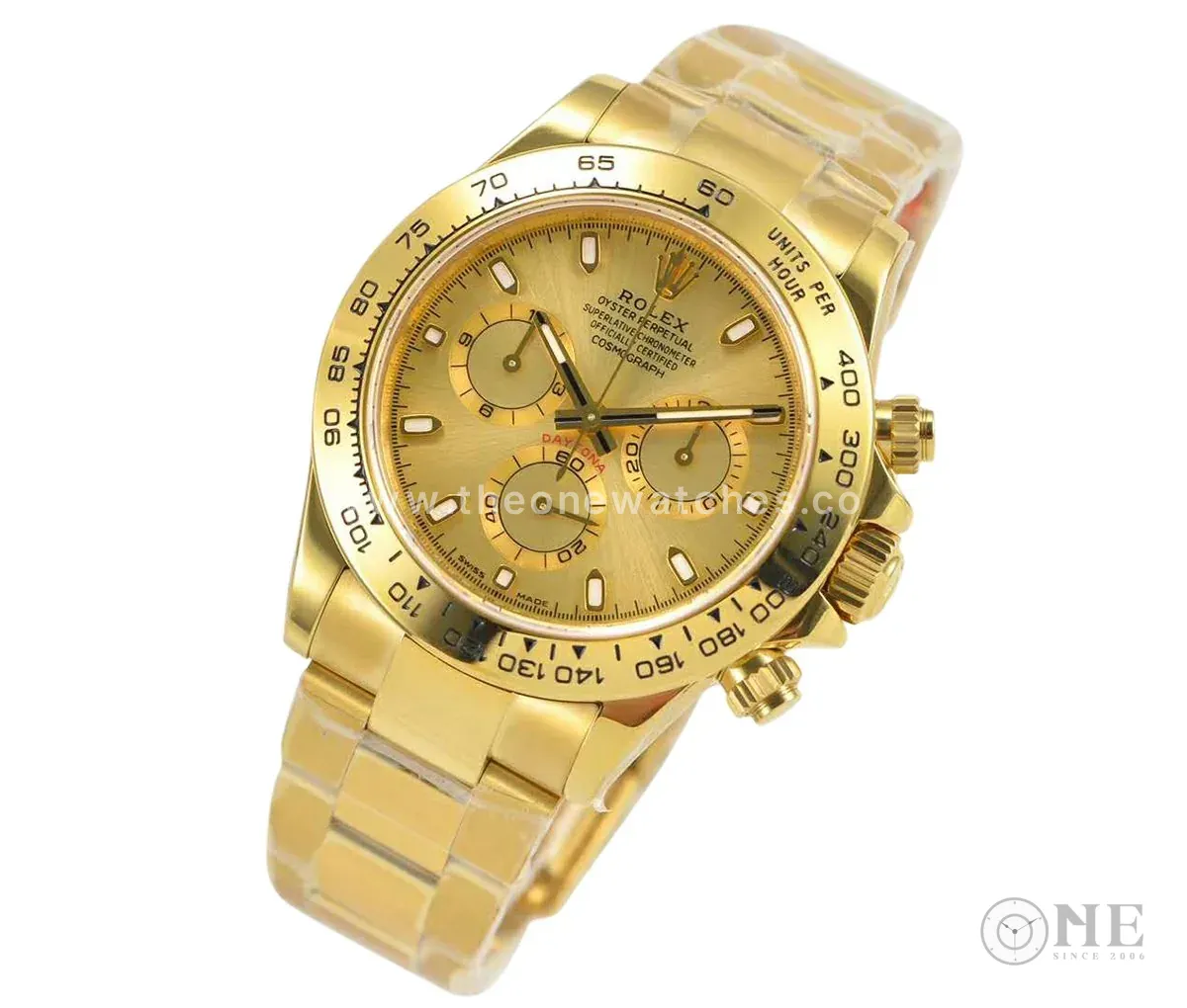 Daytona 116508 cadran or en or jaune – Image 2