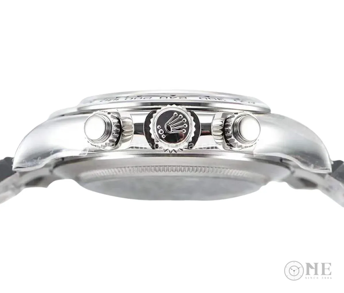 Daytona 116509 cadran acier et noir en or blanc – Image 8