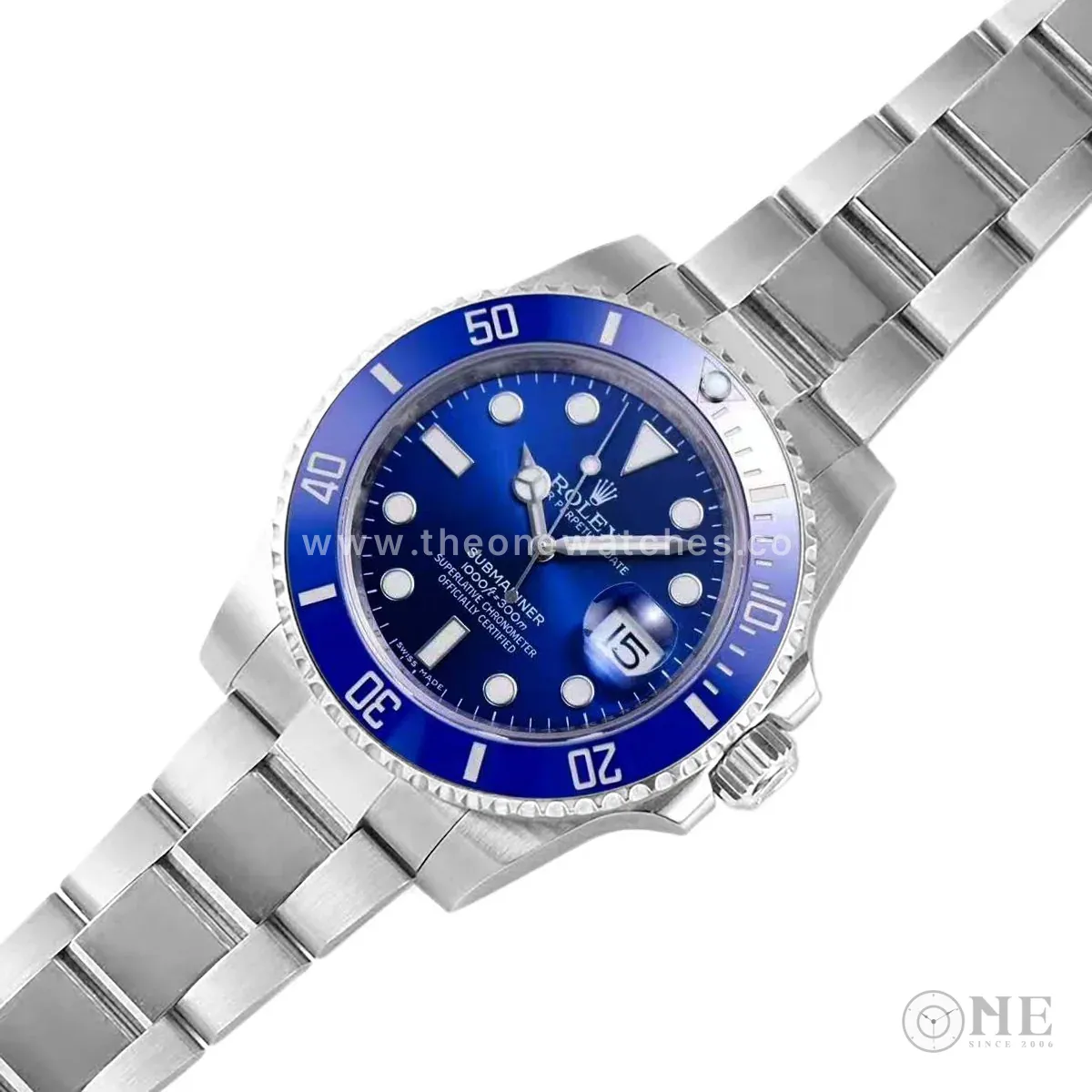 Submariner 116619LB ceramica blu oro bianco - immagine 4