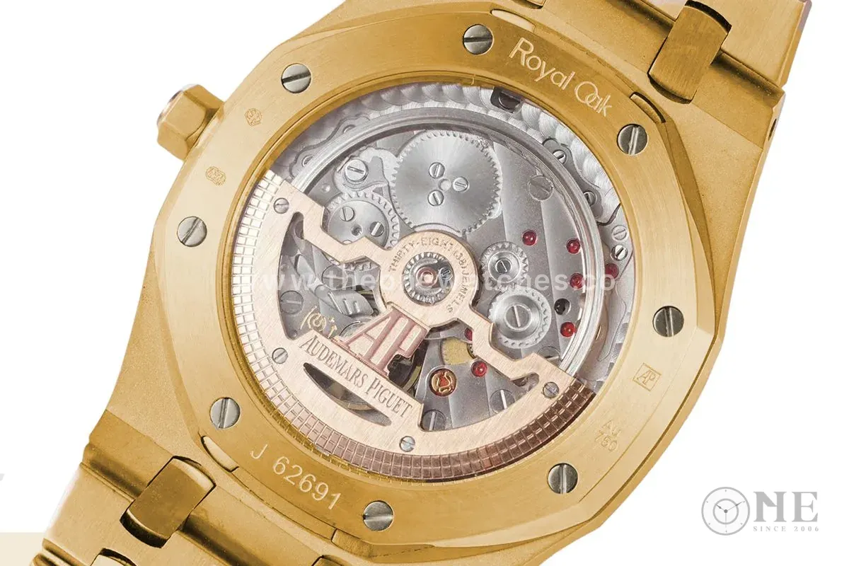 Royal Oak 15202 39mm Yellow Dial in Yellow Gold - Image 6