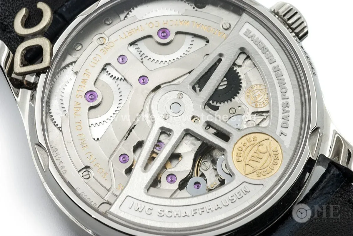 Portuguese Automatic 7 Day IW500107 acero - Imagen 6