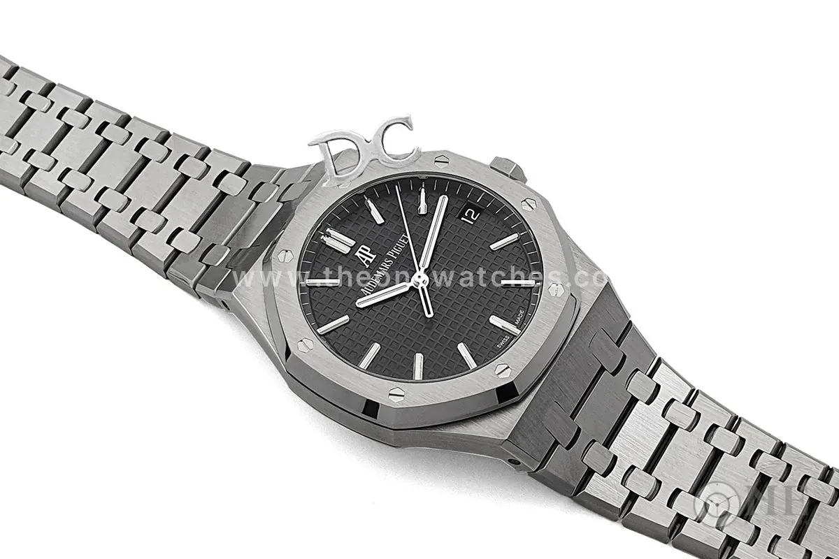 Royal Oak 15500 esfera negra - Imagen 2