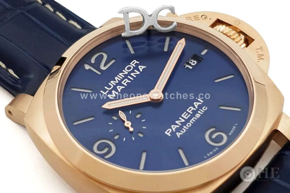 PAM1112 Luminor Marina Goldtech™ Sole Blu 44mm - Image 3