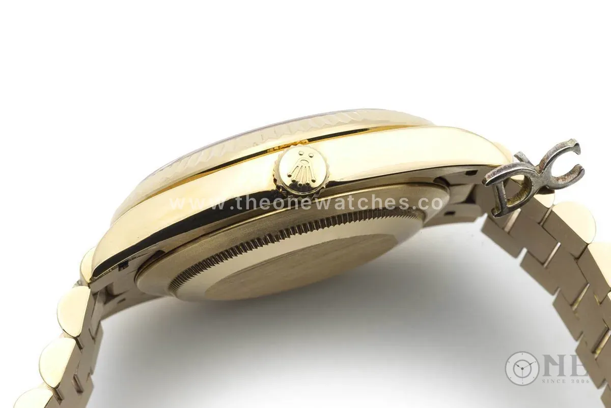 Day-Date 40 228238 cadran blanc en or jaune – Image 4