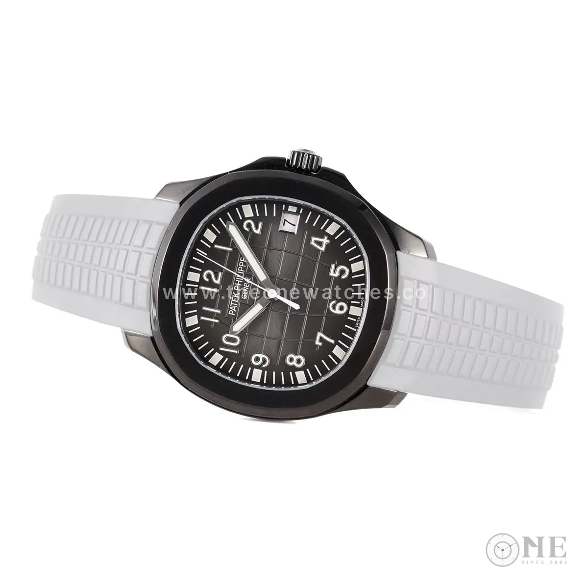 Aquanaut 5167A ‘Black Venom Limited Edition’ esfera negra con correa de caucho blanca - Imagen 2