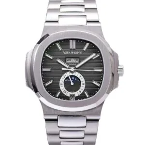 Nautilus 5726/1A-001 esfera gris en acero