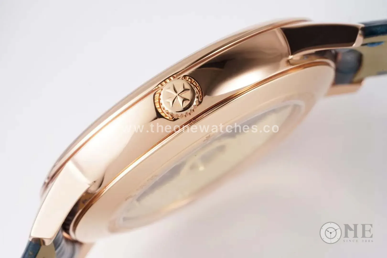 Patrimony quadrante nero in oro rosa Ref: 85180 - immagine 8