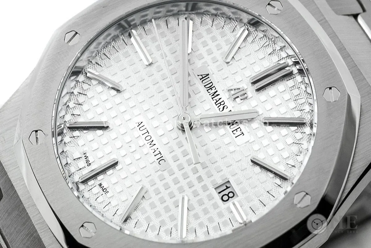 Royal Oak 15400 acciaio quadrante bianco - immagine 2