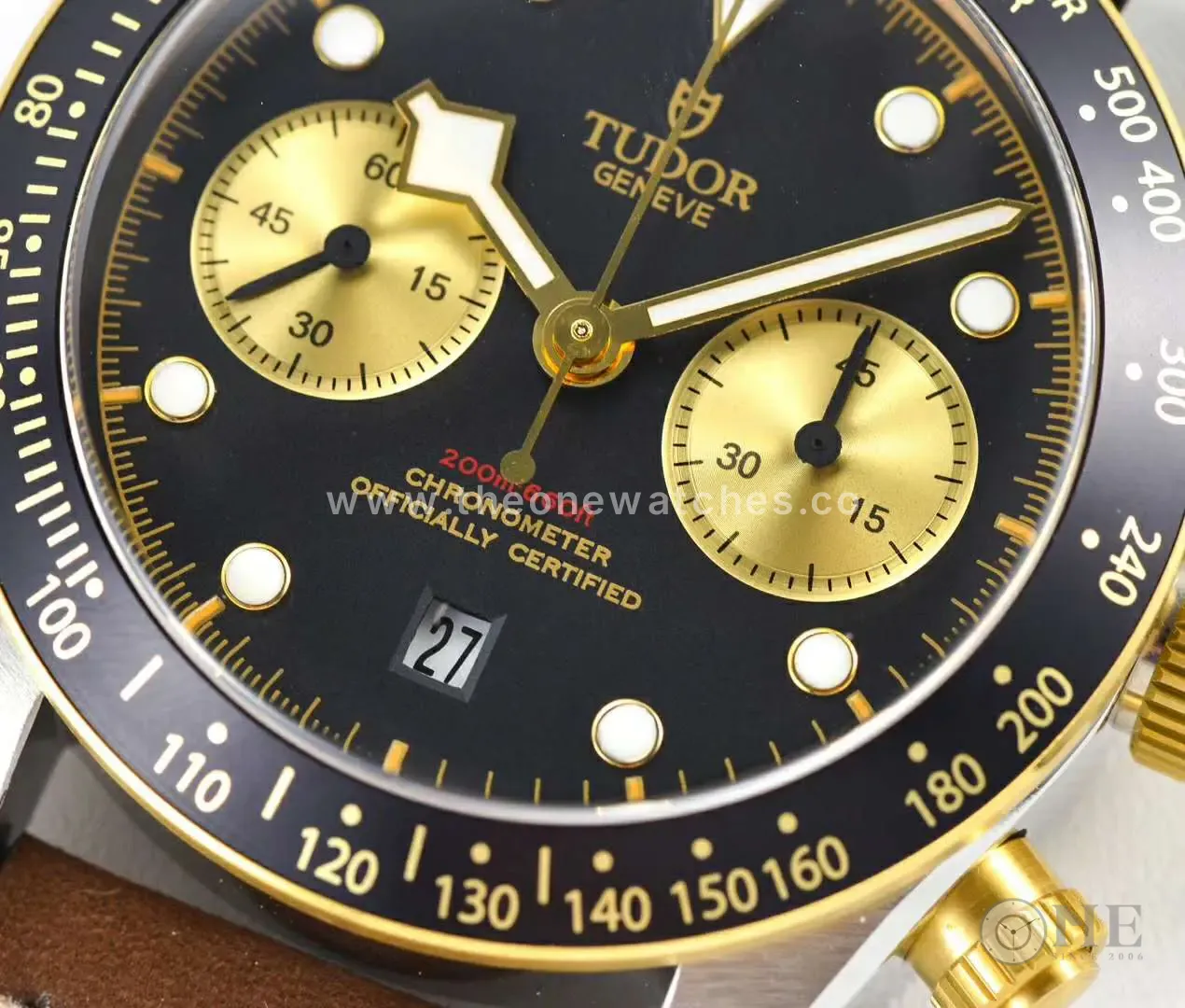 Black Bay Chrono S&G Ref: M79363N on Leather Strap - Image 6
