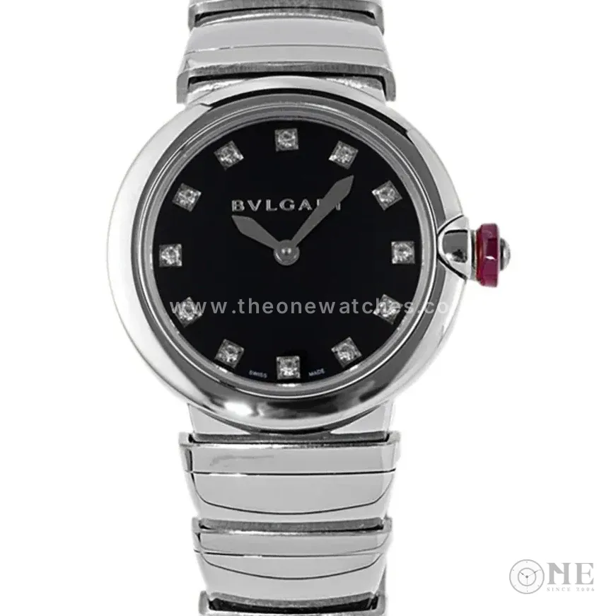 Lvcea Black Dial in Steel