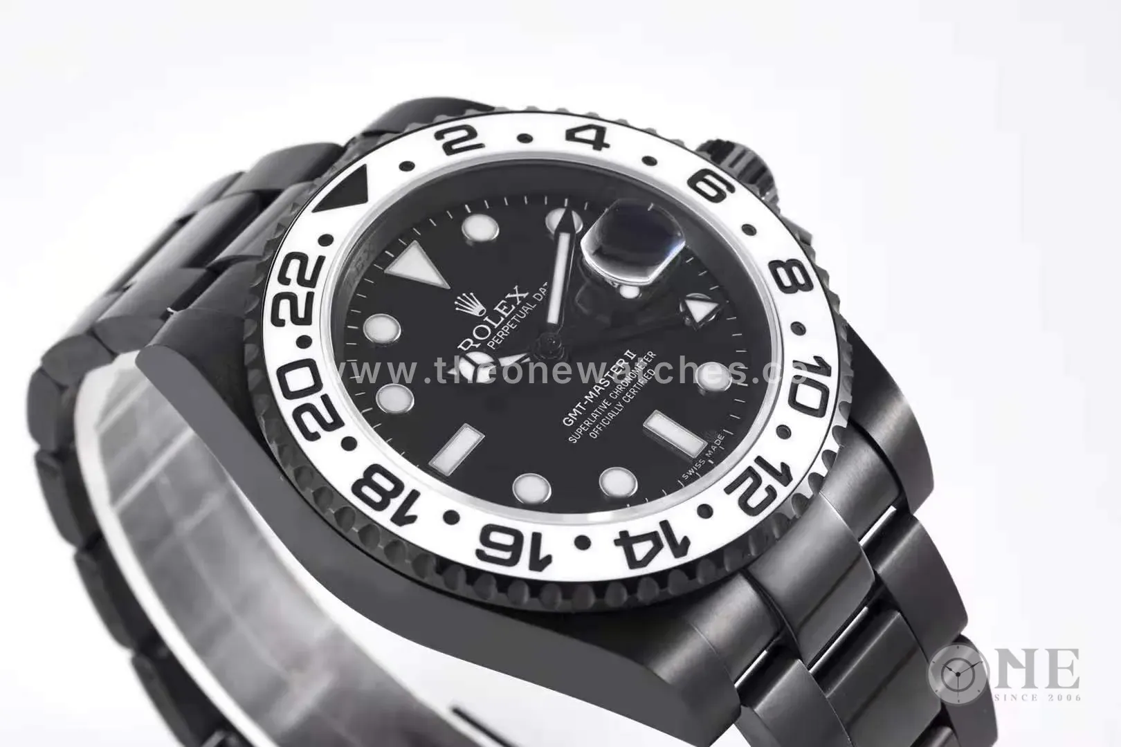 GMT Master II 116710 “Oreo” quadrante nero in PVD - immagine 5