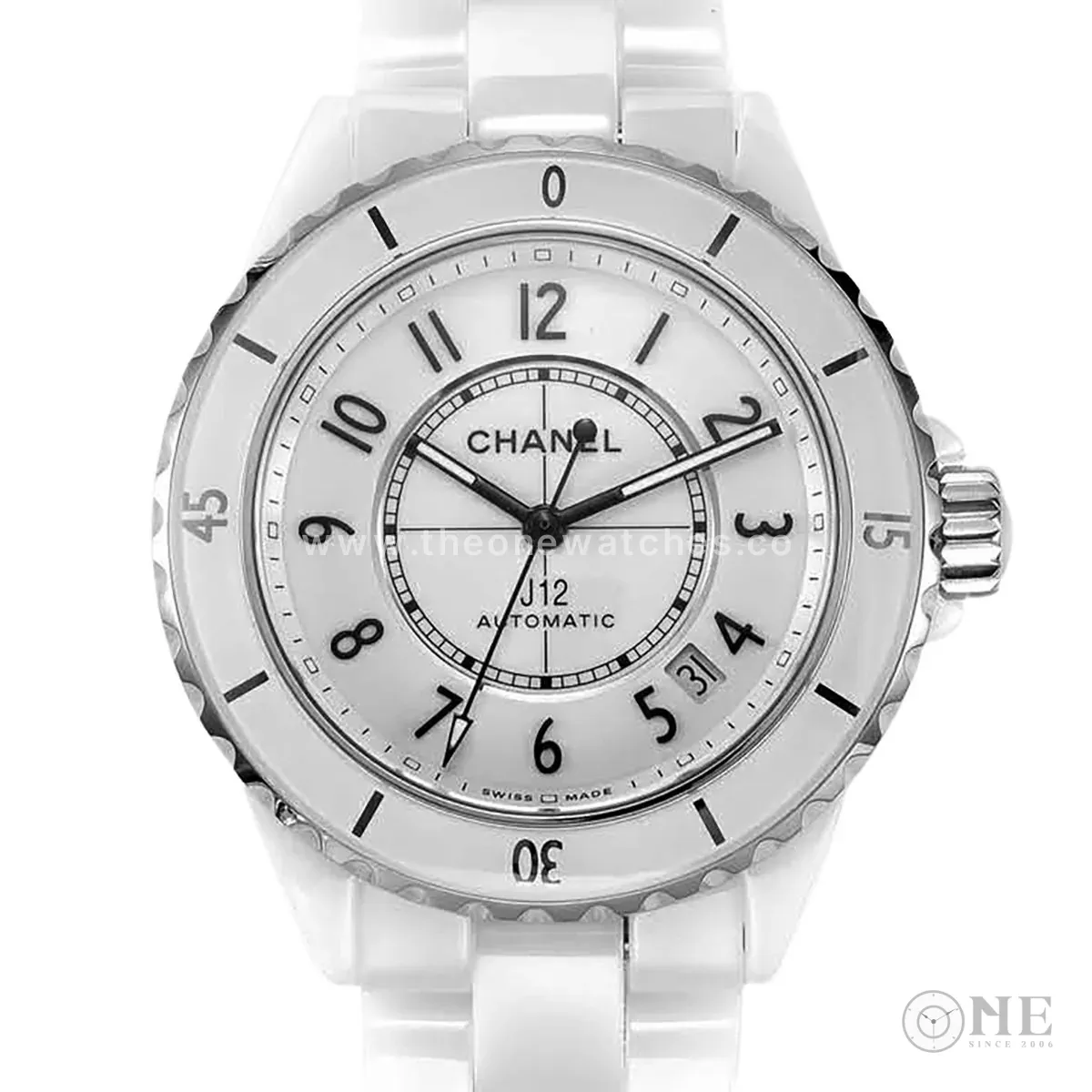 J12 White Ceramic and Steel Ref: H5700