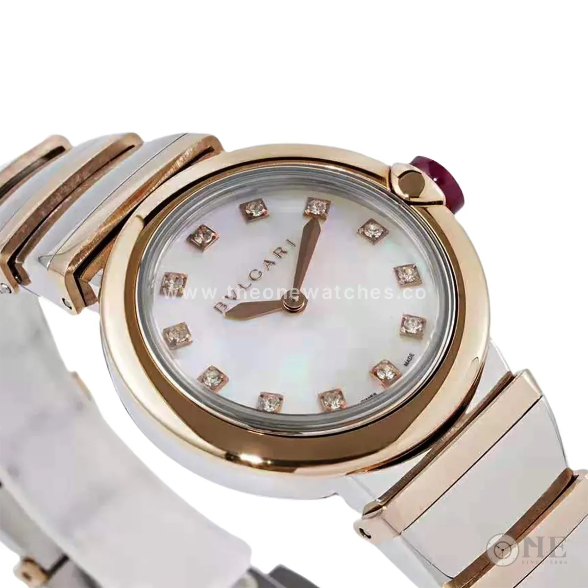 Lvcea MOP Dial in Rose Gold/Steel - Image 2