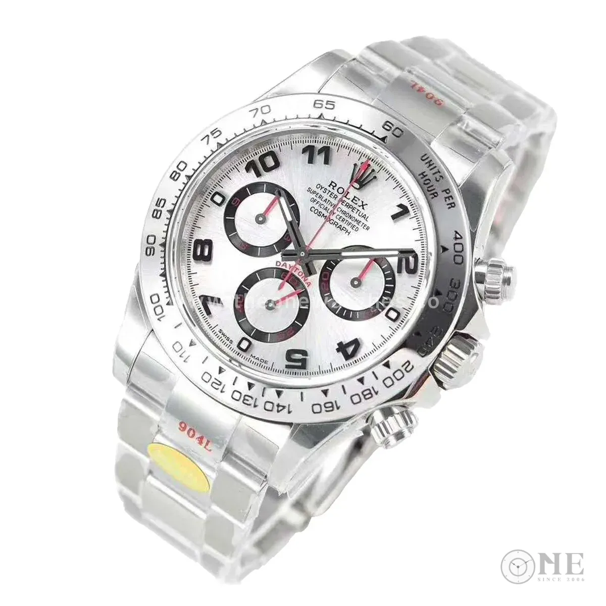 Daytona 116509 cadran argenté en or blanc – Image 2