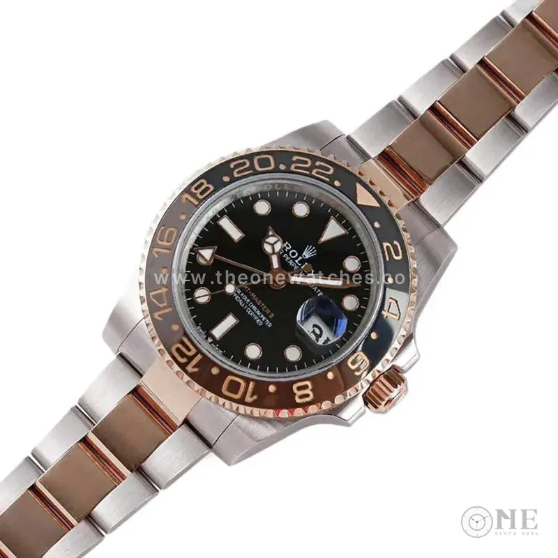 GMT Master II 126715 CHNR “Rootbeer” en oro rosa y acero VSF - Imagen 3