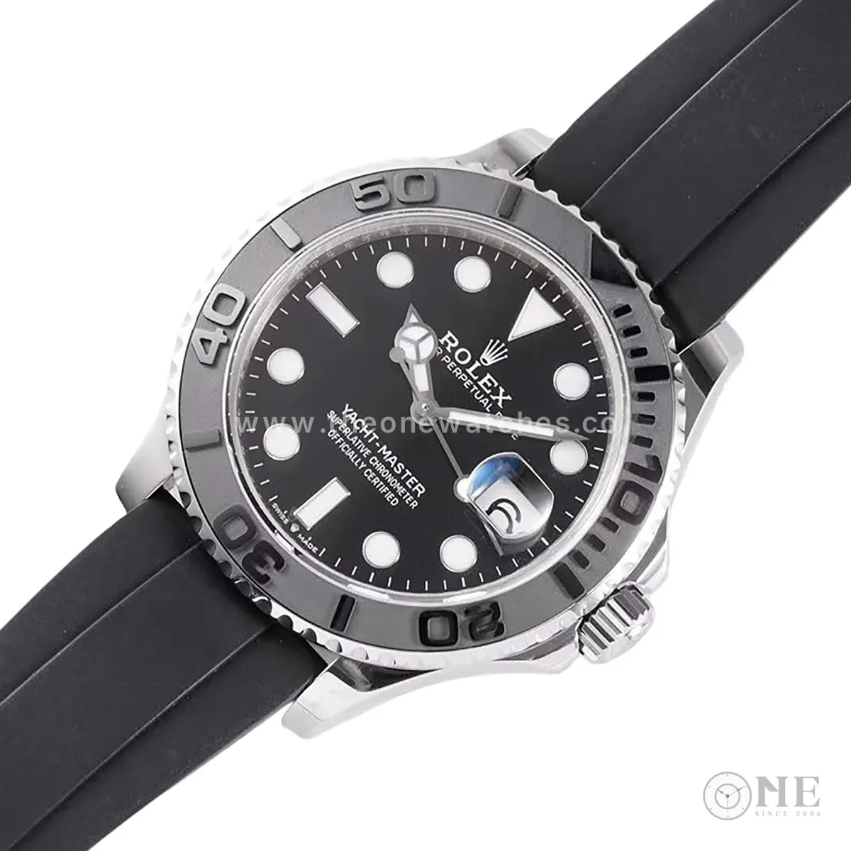 Yacht-Master 42 226659 White Gold on Oysterflex Strap - Image 2