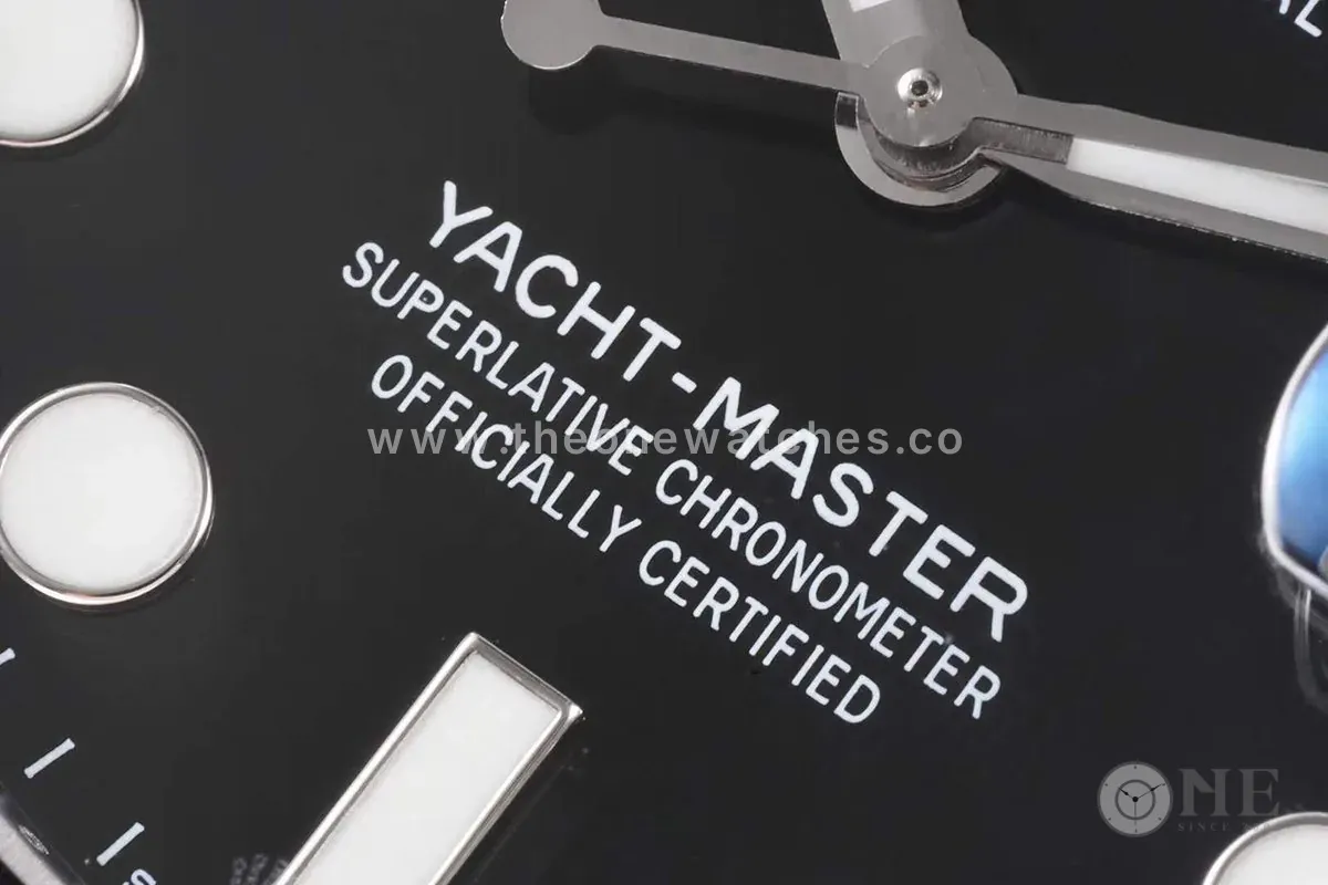 Yacht-Master 42 226659 oro blanco con correa Oysterflex - Imagen 5