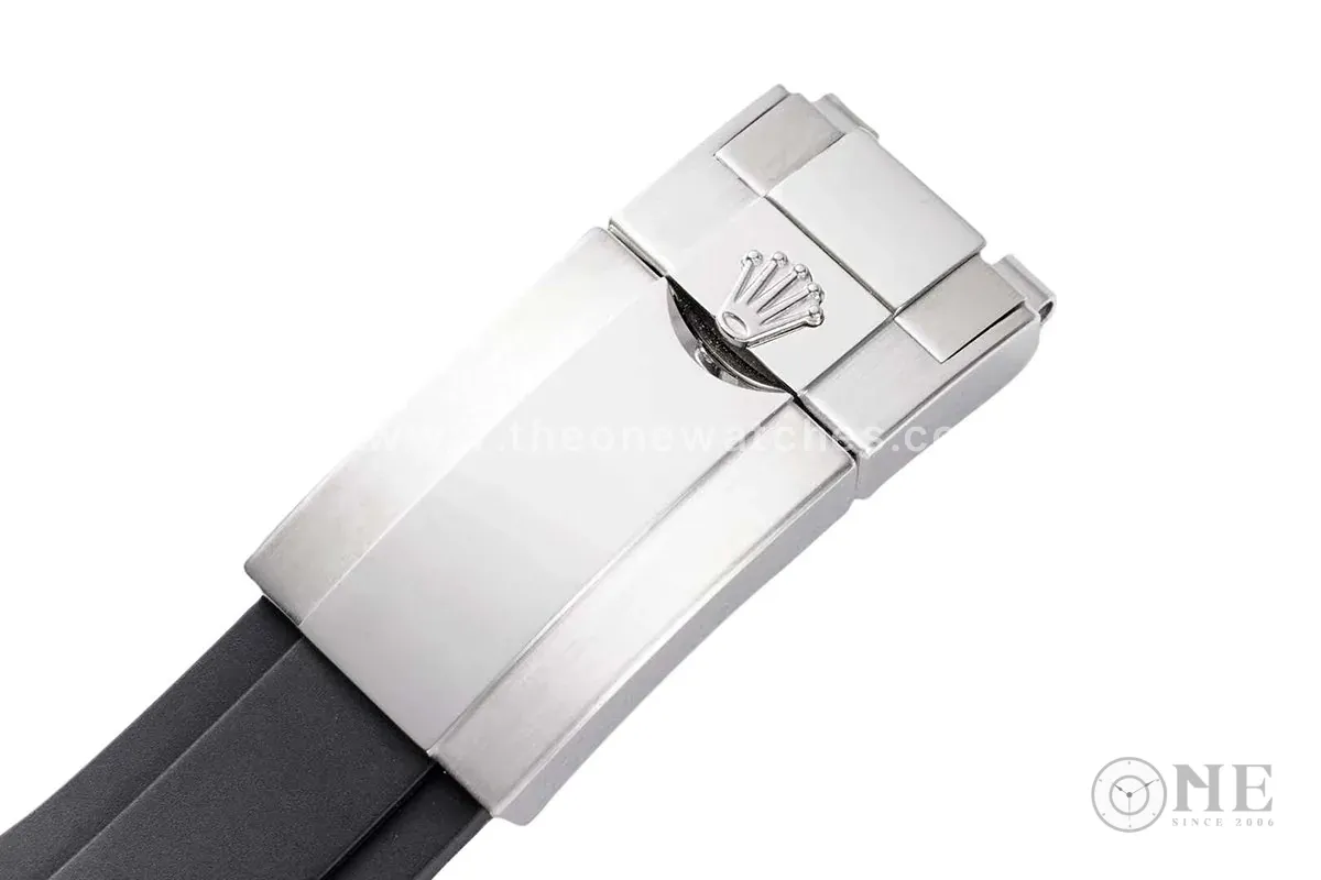 Yacht-Master 42 226659 oro blanco con correa Oysterflex - Imagen 9