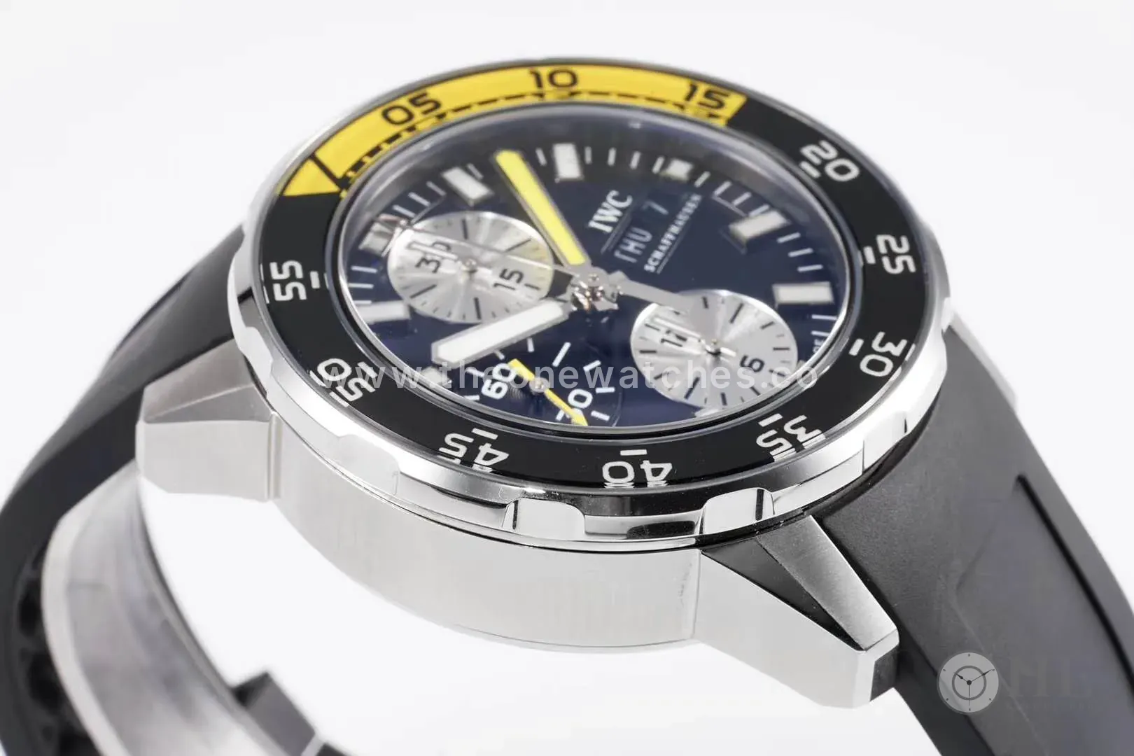 Aquatimer Chronograph IW376702 schwarzes Zifferblatt – Bild 6