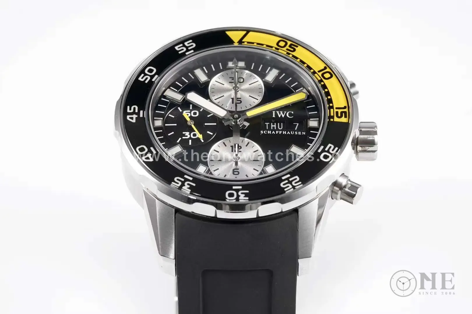 Aquatimer Chronograph IW376702 schwarzes Zifferblatt – Bild 3