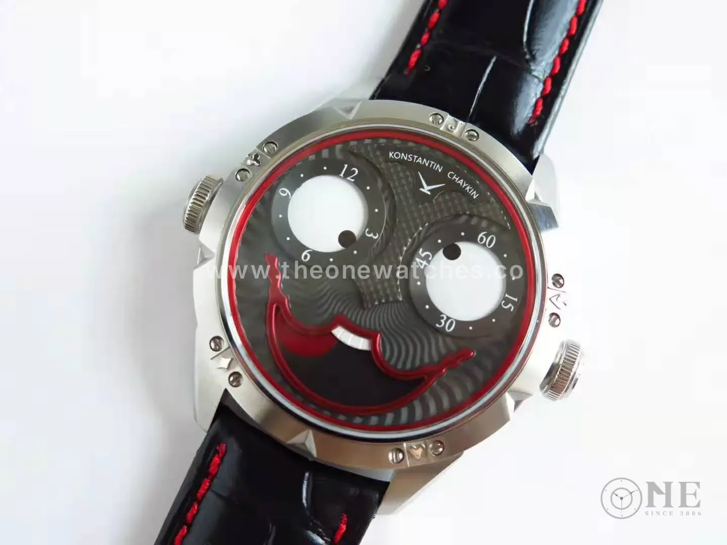 Wristmons Clown quadrante nero - immagine 4