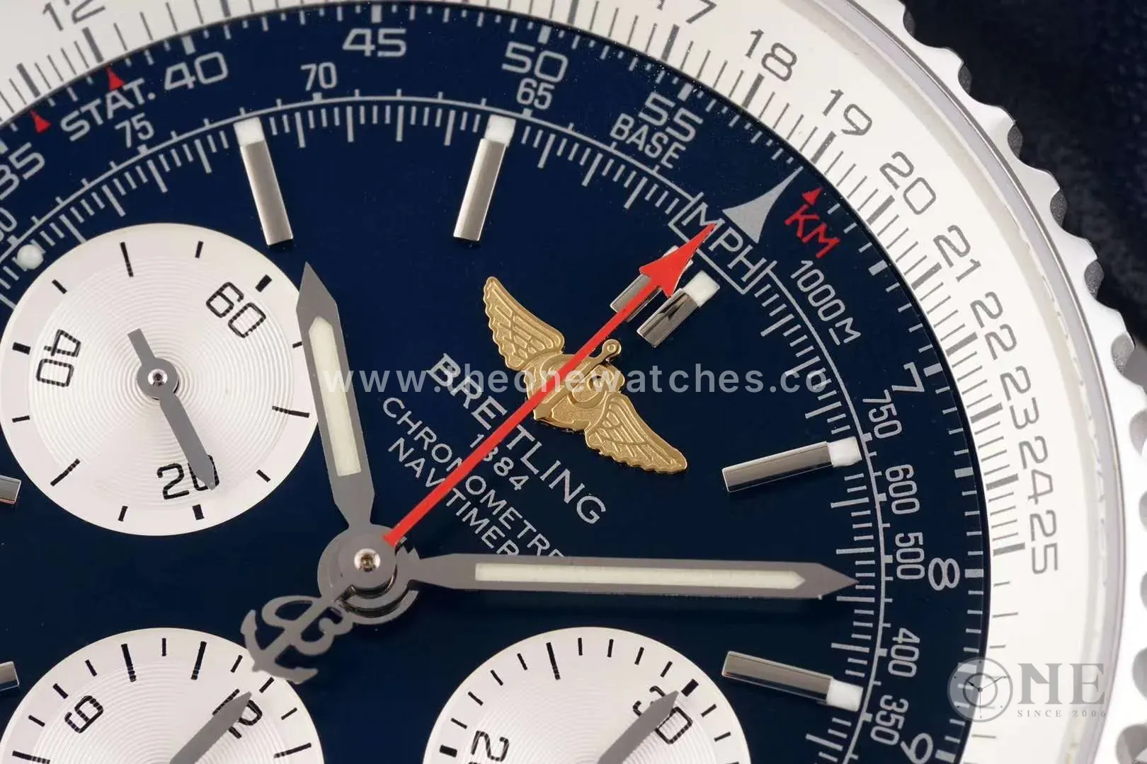 Navitimer 01 Chronograph esfera azul en acero - Imagen 4