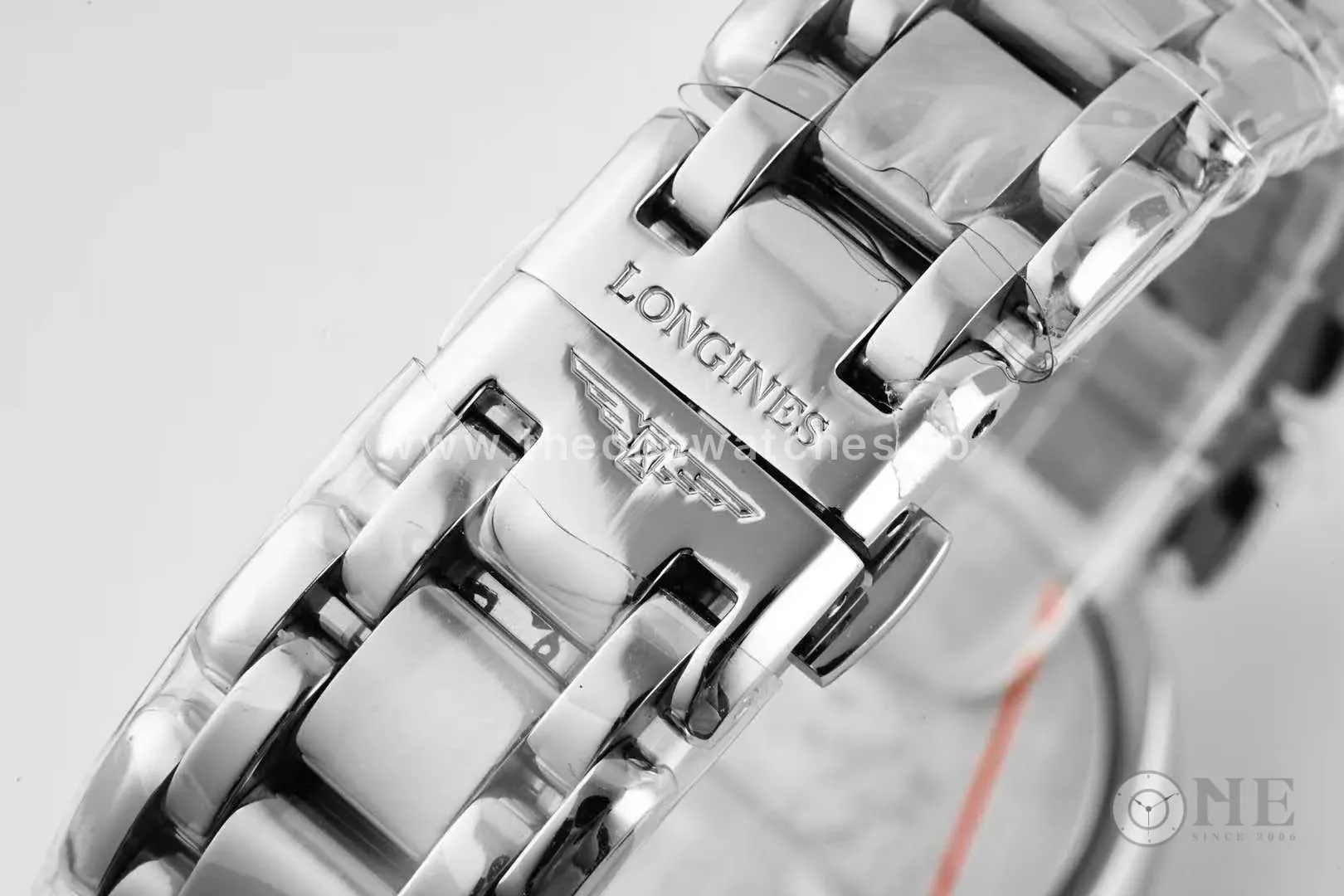 Primaluna quadrante bianco con numeri romani e lunetta con diamanti - immagine 6