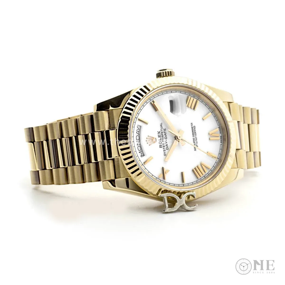 Day-Date 40 228238 cadran blanc en or jaune – Image 7