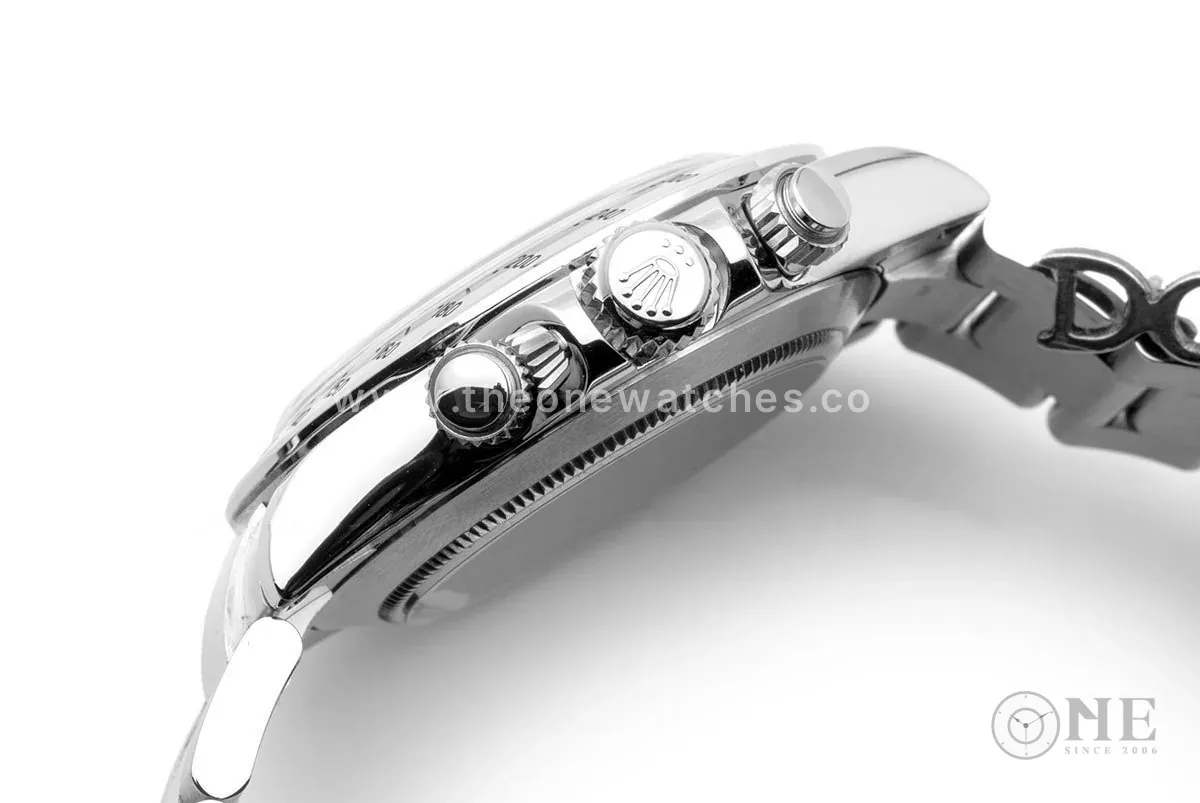 Daytona 116520 cadran blanc en acier – Image 3