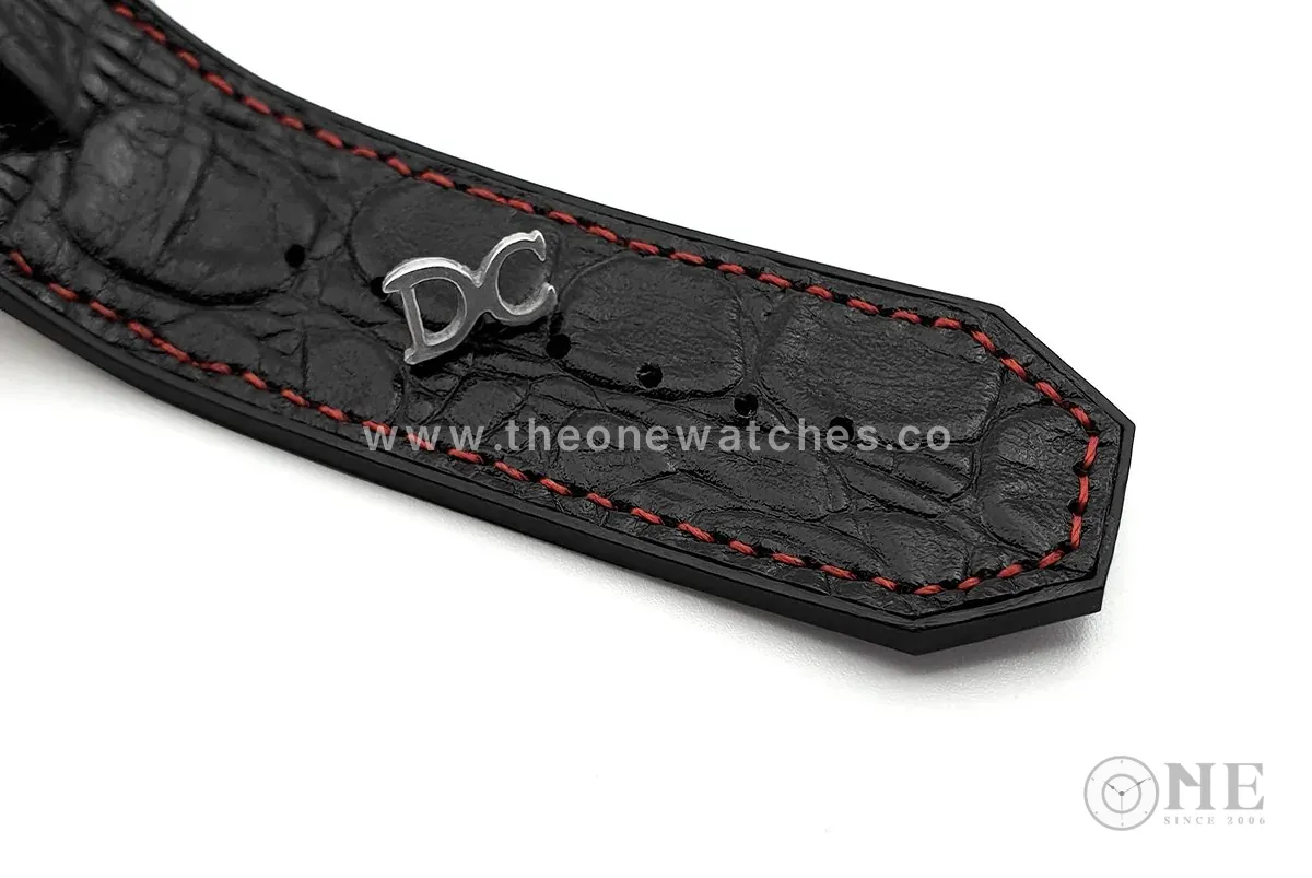 King Power F1 cronografo quadrante nero in oro rosa - immagine 5