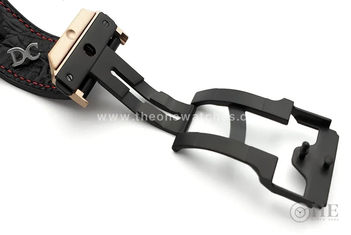 King Power F1 cronografo quadrante nero in oro rosa - immagine 10