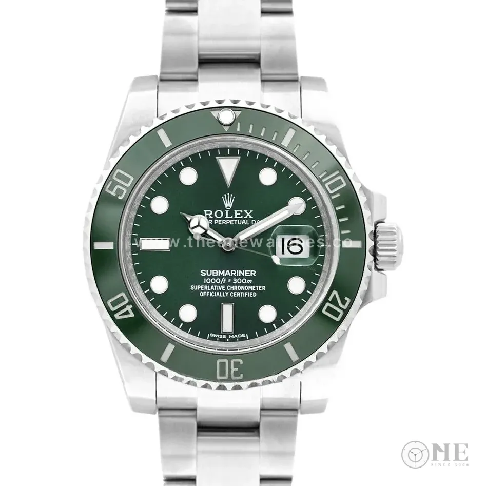 Submariner 116610LV ‘Hulk’ Green Ceramic