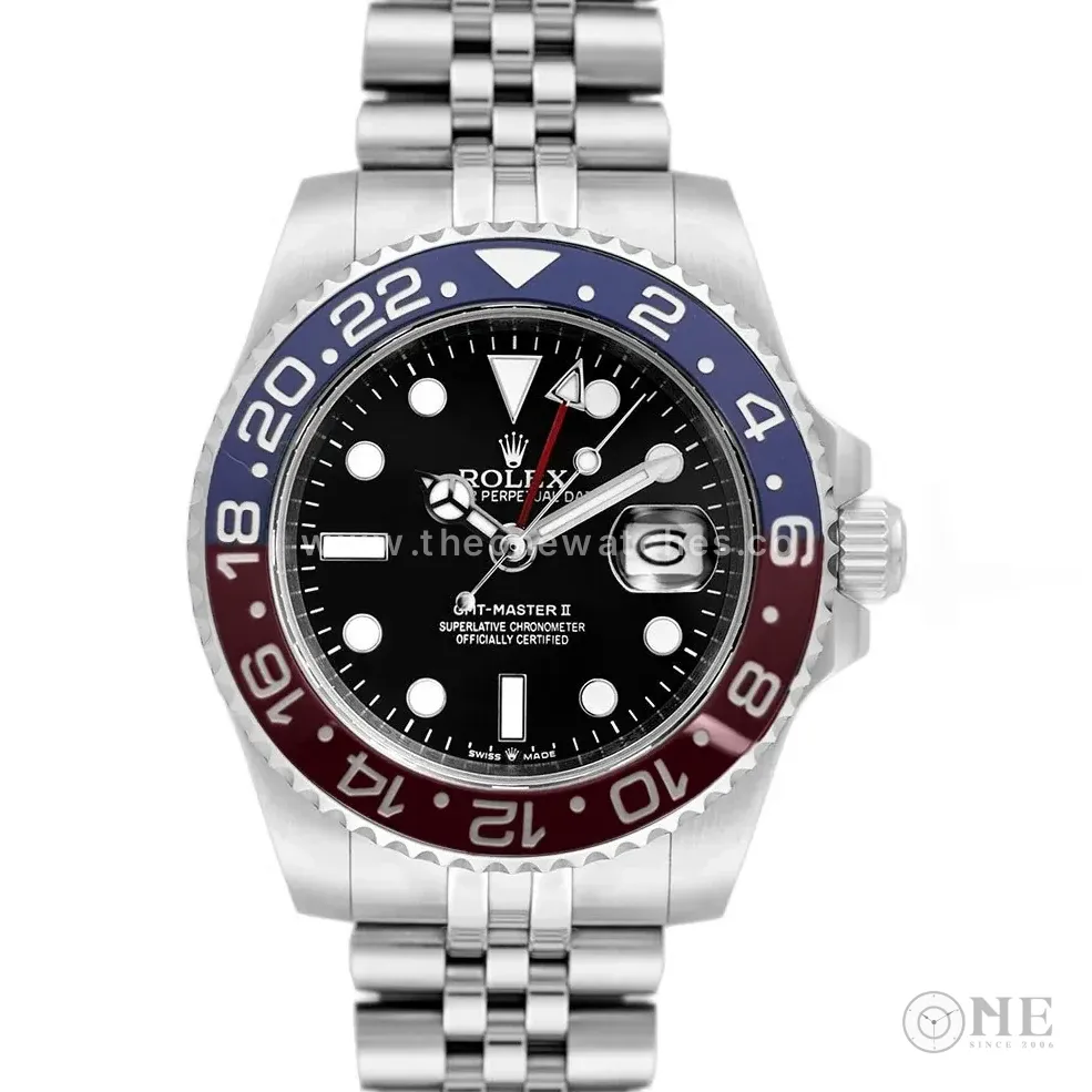 GMT Master II 126710BLRO on Jubilee Bracelet