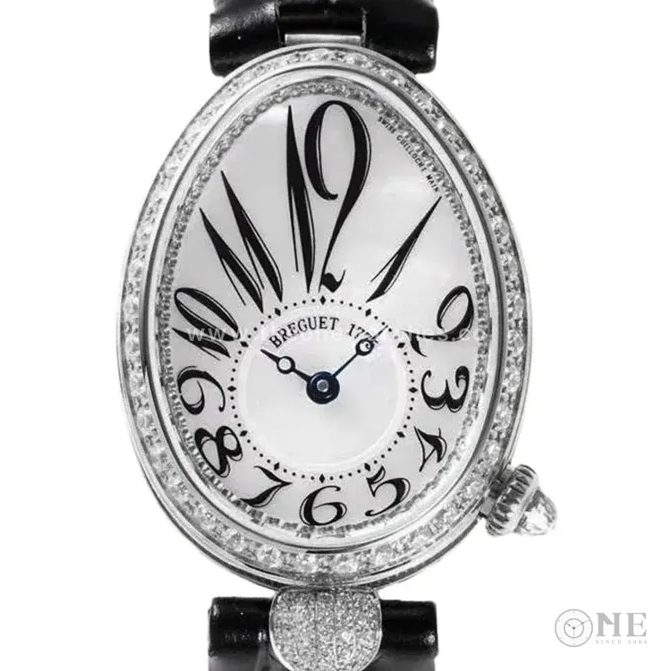 Reine de Naples in White Gold