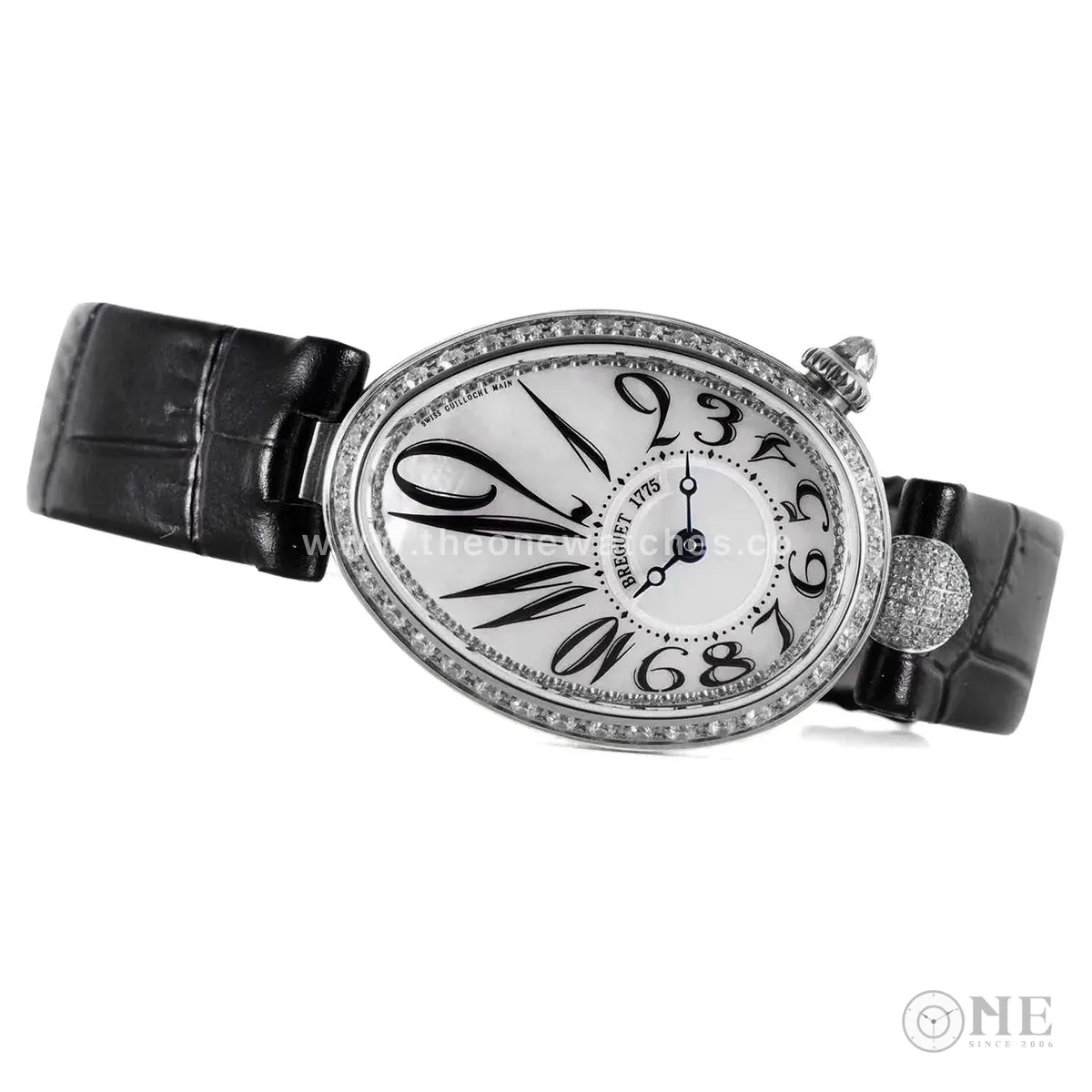 Reine de Naples en oro blanco - Imagen 4