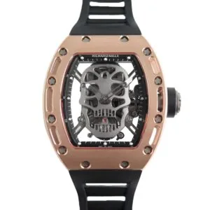 RM 052-01 Tourbillon Skull en or rose