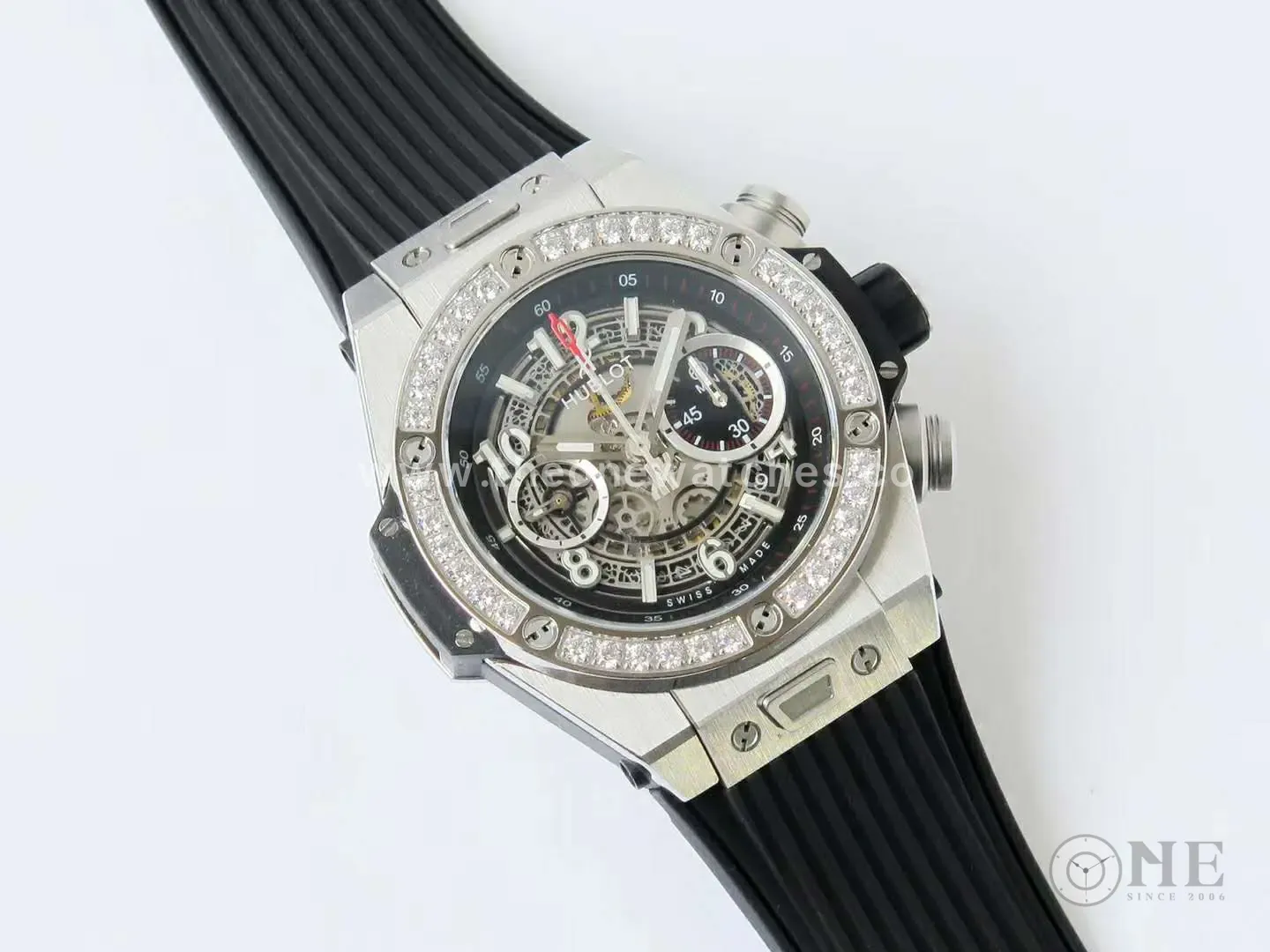 Big Bang Unico acero con diamantes - Imagen 5