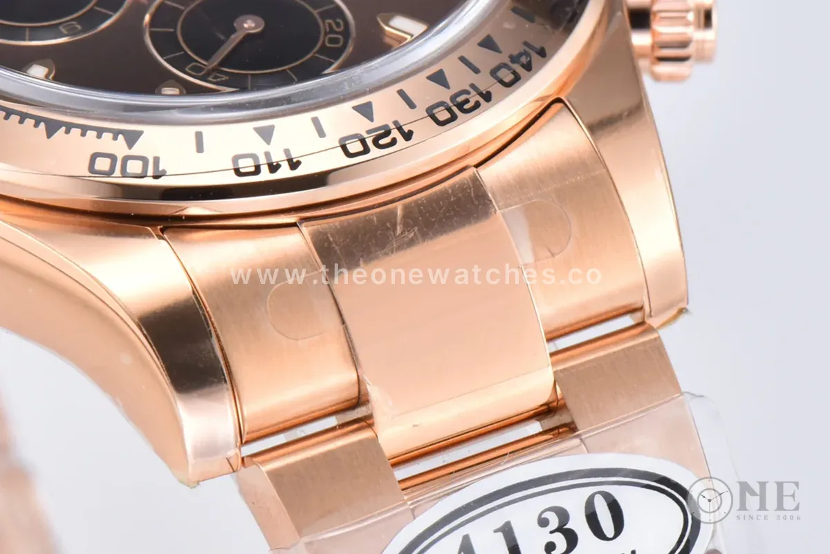 Daytona 116505 cadran chocolat en or Everose – Image 6