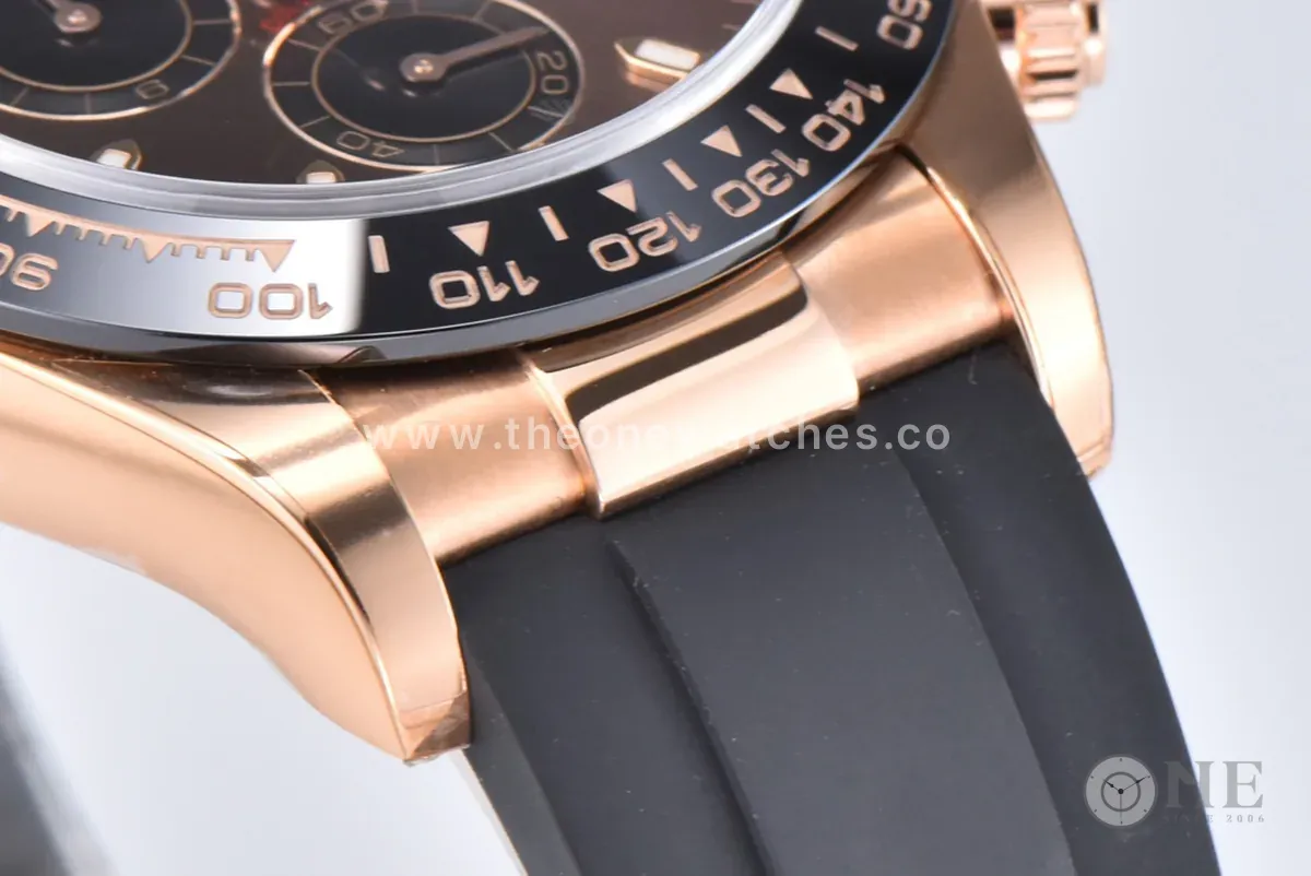 Daytona 116515LN Chocolate Dial with Stick Markers in Everose Gold - Image 6