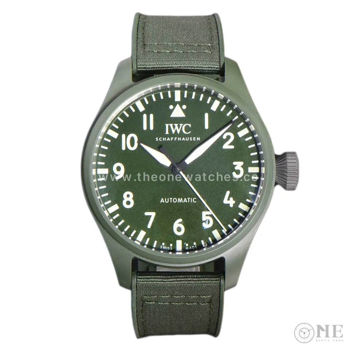 Big Pilot’s Watch 43 IW329802 Top Gun Edition Woodland con correa de camuflaje