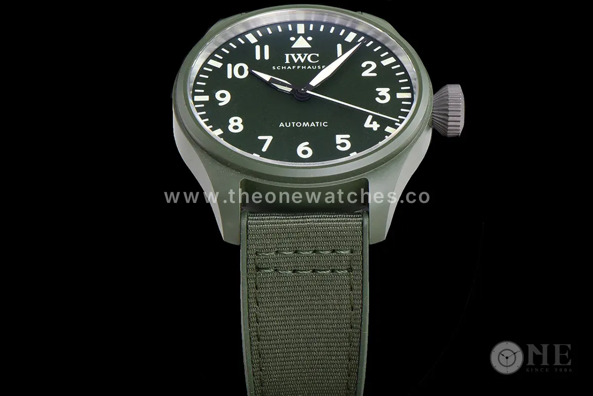 Big Pilot’s Watch 43 IW329802 Top Gun Edition Woodland con correa de camuflaje - Imagen 9