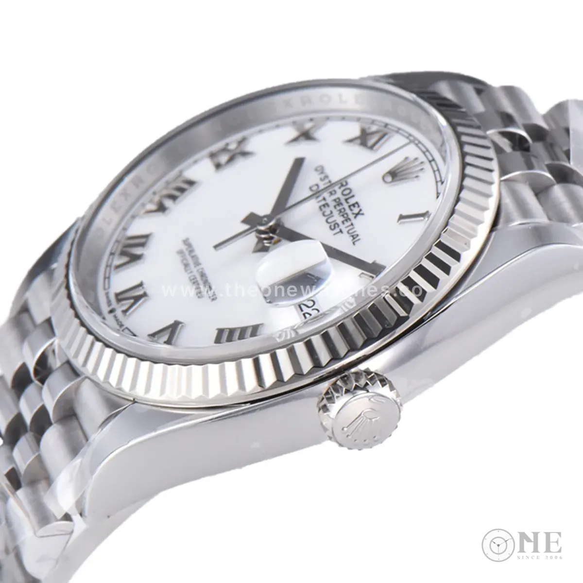 Datejust 36 126234 White Dial with Roman Marker in Steel in Jubilee Bracelet - Image 2