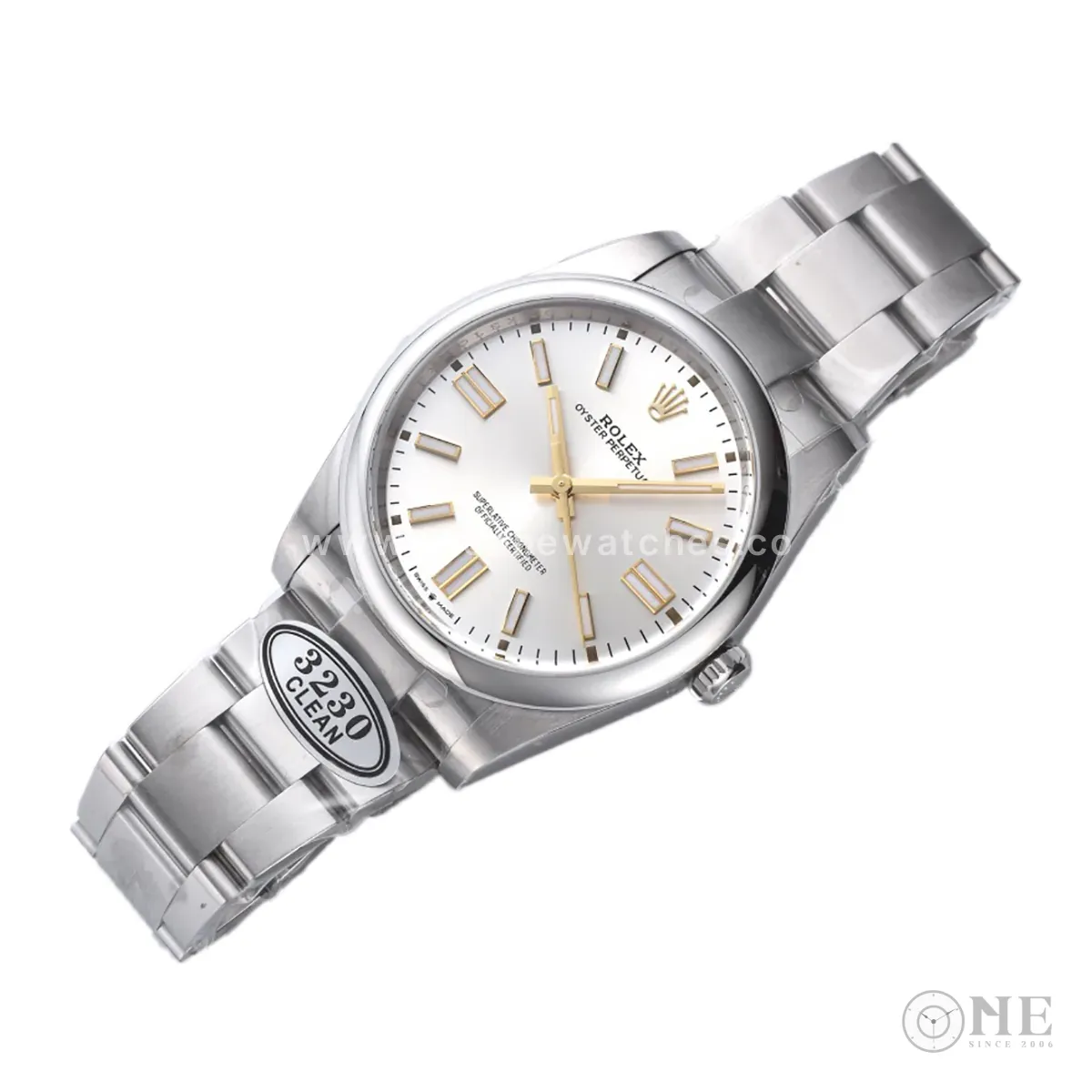 Oyster Perpetual 41mm esfera plateada 124300 - Imagen 2