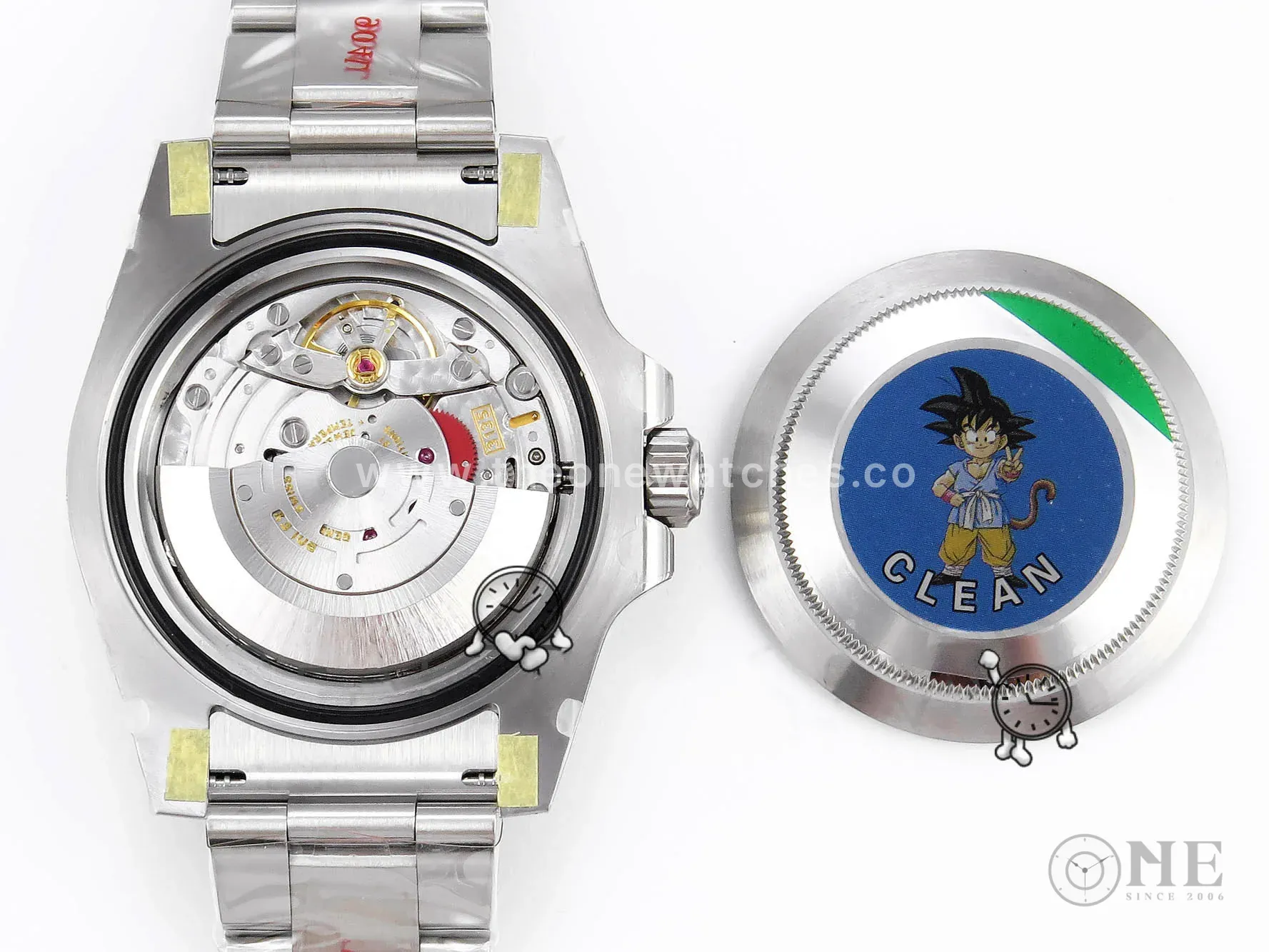 Submariner 116610 LN ceramica nera Clean Factory 904L 1:1 Best Edition su bracciale SS VS3135 - immagine 13