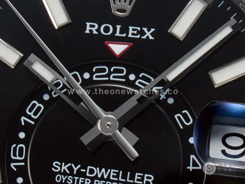 Sky-Dweller 326934 904L SS ZF 1:1 Best Edition Black Dial on SS Bracelet A2824 - Image 9
