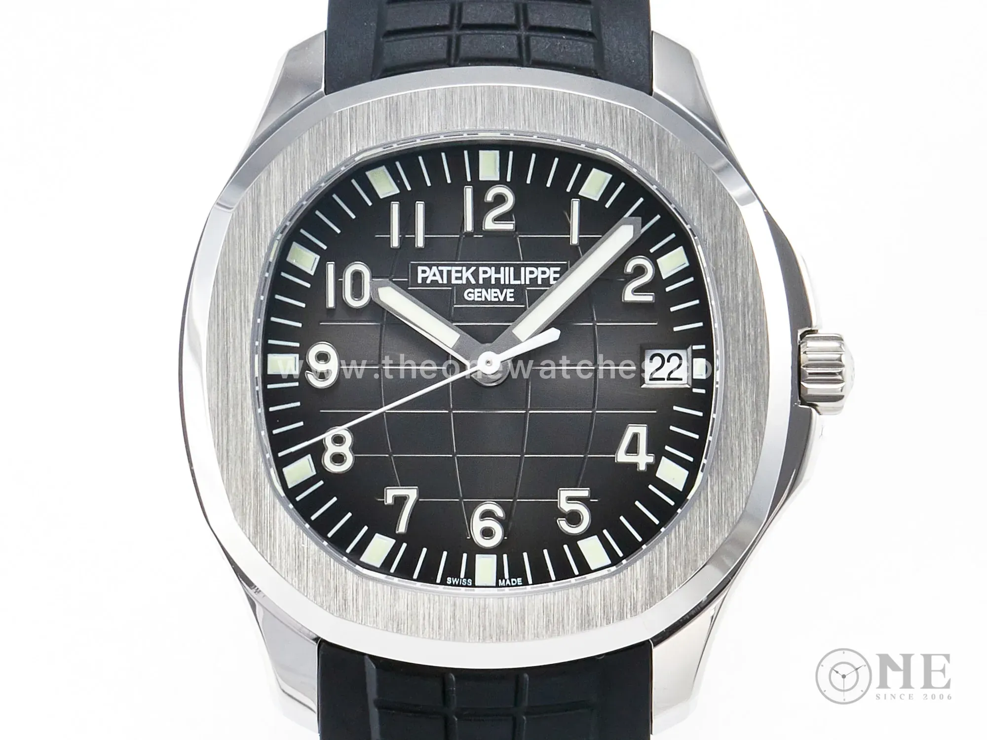 Aquanaut 5167 40mm SS 3KF 1:1 Best Edition esfera negra con correa de caucho negra A330 Super Clone V3 - Imagen 3