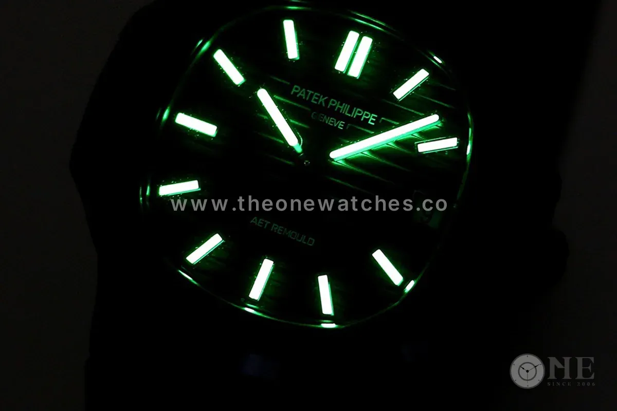 AET Nautilus 5711 Black Dial Black Ceramic
