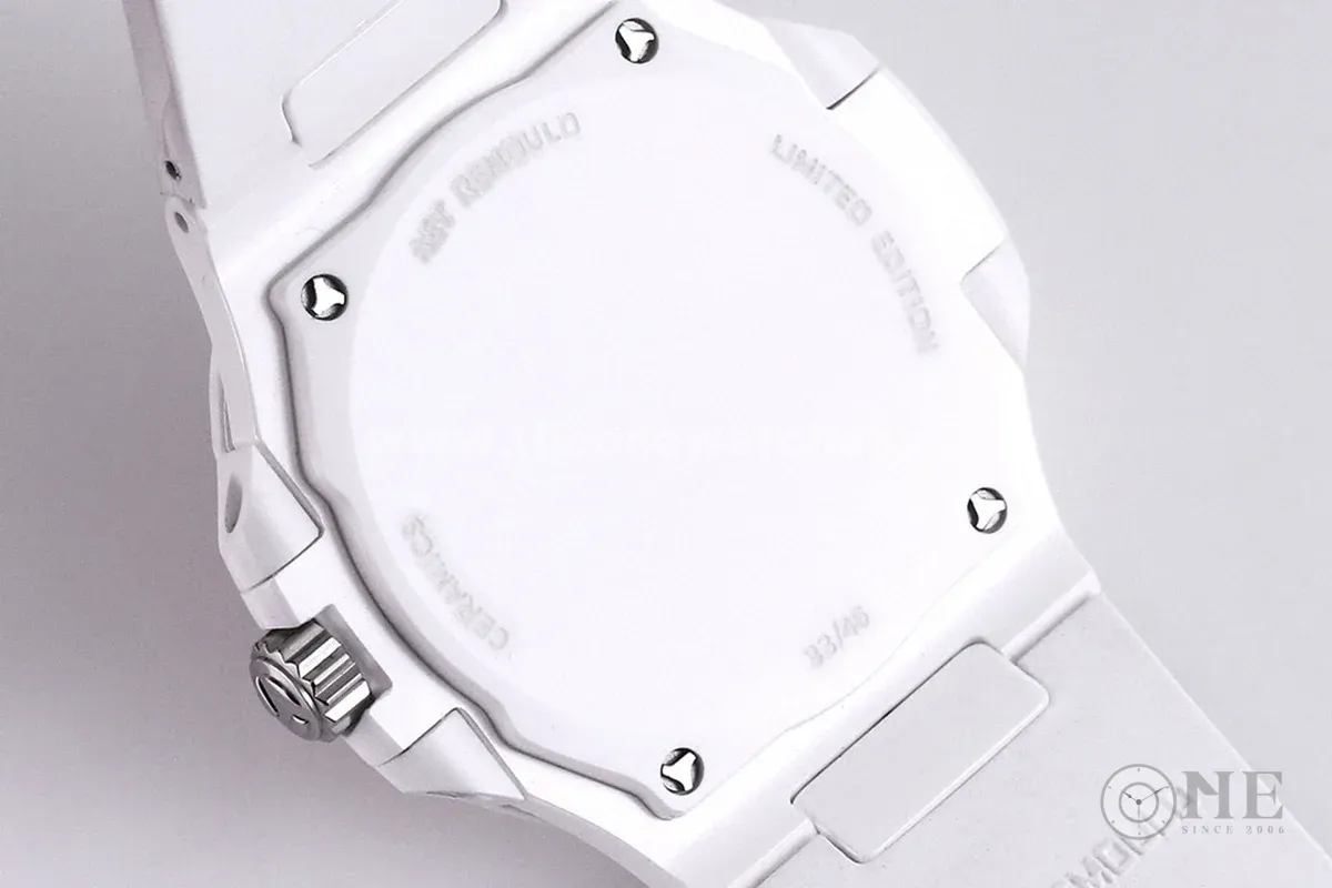 AET Nautilus 5711 Black Dial White Ceramic