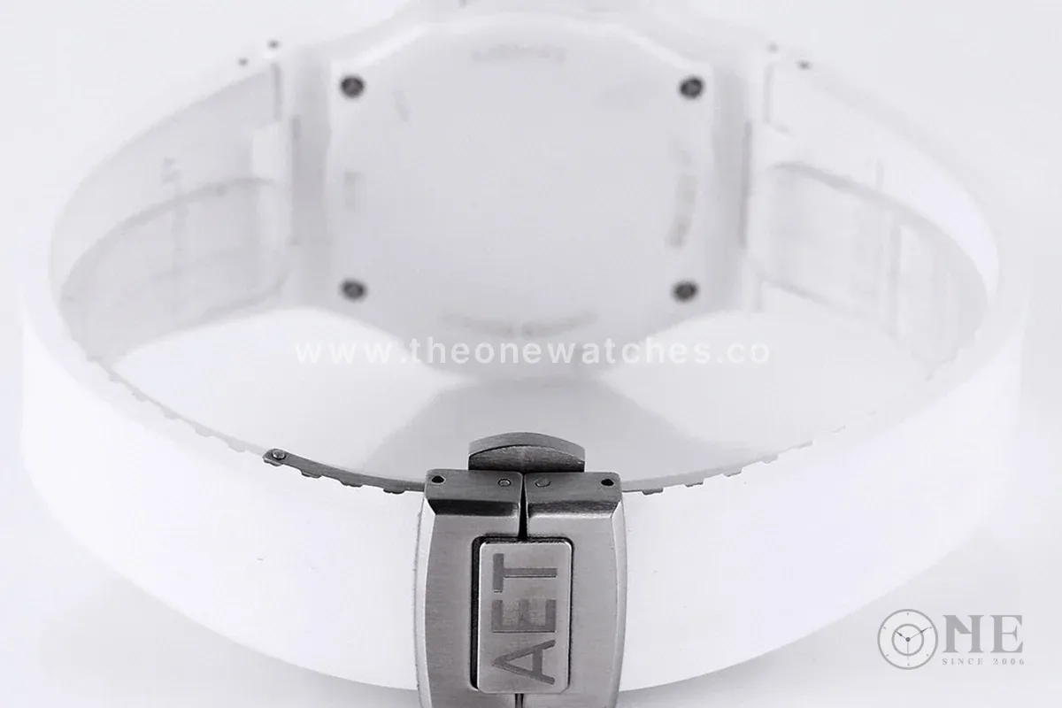 AET Nautilus 5711 Black Dial White Ceramic